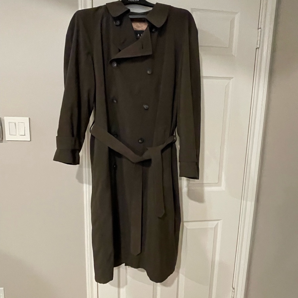 Ralph Lauren Double Breasted Trench Coat Men’s Size 44R